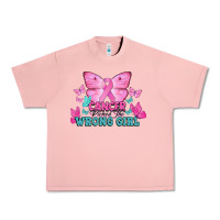 Salmon cancer picked the wrong girl Urban Heavy Tee - NancyCooperArtShop