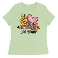 Matcha peace love 3rd grade Ladies Tee - JahusDesignShop