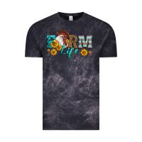 Cloud Black Western Farm Life Rooster Head Vintage Tee - LillyAllenDesigns