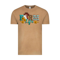 Vintage Camel Western Farm Life Rooster Head Vintage Tee - LillyAllenDesigns