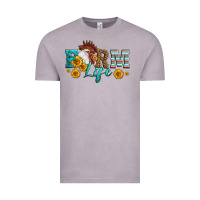 Vintage Zinc Western Farm Life Rooster Head Vintage Tee - LillyAllenDesigns