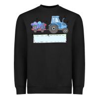 Black easter tractor boy Heavyweight Sweatshirt - MaliasSmallBusiness