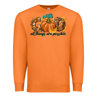 Carrot With God All Things Are Possible Premium Sweatshirt - texasbilliewilder