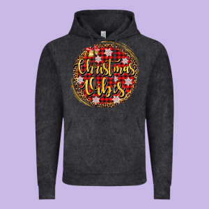 Christmas Vibes Vintage Hoodie Designed By Adodesignshop
