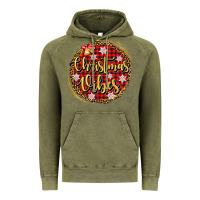 Vintage Olive christmas vibes Vintage Hoodie - AdoDesignShop
