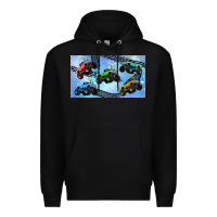 Black Children trucks Premium Hoodie - TumblerDesignByShophia