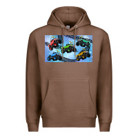 Chestnut Children trucks Premium Hoodie - TumblerDesignByShophia