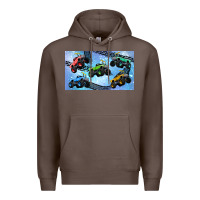 Coffee Children trucks Premium Hoodie - TumblerDesignByShophia