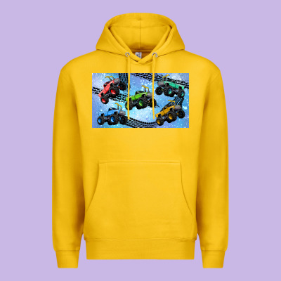 Children Trucks Premium Hoodie Designed By Tumblerdesignbyshophia
