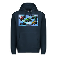Navy Children trucks Premium Hoodie - TumblerDesignByShophia
