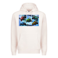 Pale Pink Children trucks Premium Hoodie - TumblerDesignByShophia