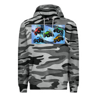 Slate Camo Children trucks Premium Hoodie - TumblerDesignByShophia