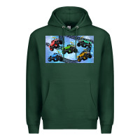 Sports Green Children trucks Premium Hoodie - TumblerDesignByShophia
