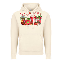 Vintage Artic strawberry coffee cups Vintage Hoodie - Jasminsmagicworld