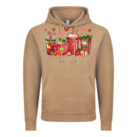 Vintage Coffee strawberry coffee cups Vintage Hoodie - Jasminsmagicworld