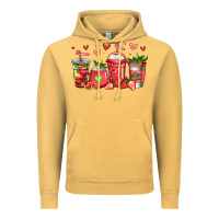 Vintage Mustard strawberry coffee cups Vintage Hoodie - Jasminsmagicworld
