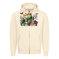 Sandshell spooky crusher monster truck Zipper Hoodie - LillyAllenDesigns