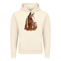 Vintage Artic horse portrait Vintage Hoodie - Artiststas