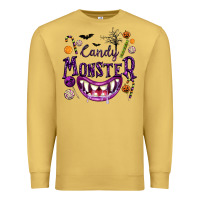 Antique Gold Candy Monster Premium Sweatshirt - texasbilliewilder