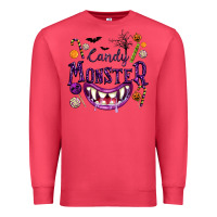 Cardinal Candy Monster Premium Sweatshirt - texasbilliewilder