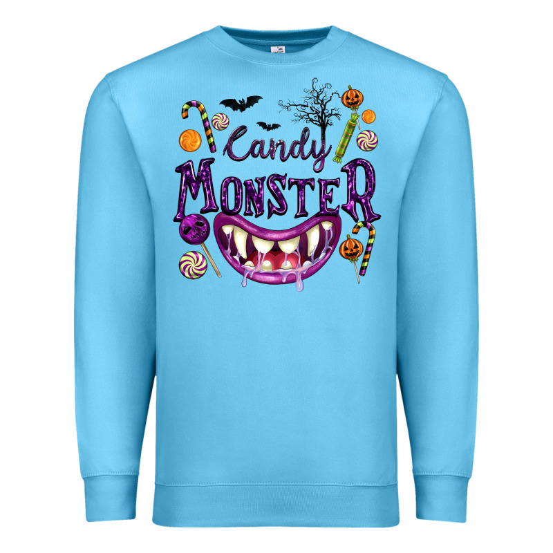 Candy Monster Premium Sweatshirt by texasbilliewilder | Teevron