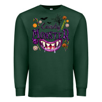 Sports Green Candy Monster Premium Sweatshirt - texasbilliewilder