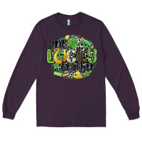 Plum one lucky teacher Long Sleeve Tee - MaliasSmallBusiness