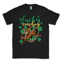 Black lucky cowboy Classic Tee - MaliasSmallBusiness