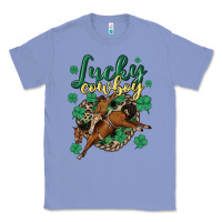 Colony Blue lucky cowboy Classic Tee - MaliasSmallBusiness