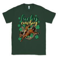 Sports Green lucky cowboy Classic Tee - MaliasSmallBusiness