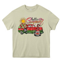 Mossy hello summer Heavy Core Tee - SublimationCraftShop