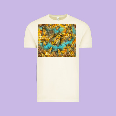 Bumble Bees Vintage Tee Designed By Lillyallendesigns