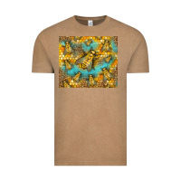 Vintage Coffee Bumble Bees Vintage Tee - LillyAllenDesigns