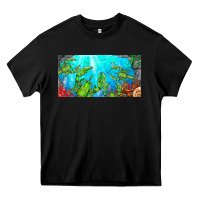 Black lobster license plate Heavy Core Tee - BarkalooDesign