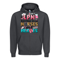 Smoke lpn because nurses need heroes Zipper Hoodie - LillyAllenDesigns