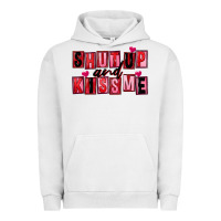 Pigment Lunar Rock Shut up and kiss me Urban Hoodie - FaDigitalArtStudio