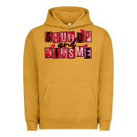 Pigment Peanut Butter Shut up and kiss me Urban Hoodie - FaDigitalArtStudio
