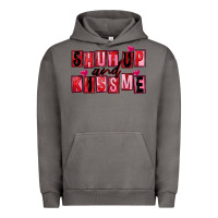 Pigment Tornado Shut up and kiss me Urban Hoodie - FaDigitalArtStudio