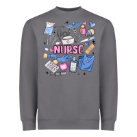Storm can't talk right now doing nurse stuff Heavyweight Sweatshirt - MaliasSmallBusiness