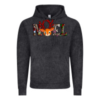 Vintage Black noel reindeer Vintage Hoodie - AdoDesignShop