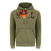 Vintage Olive noel reindeer Vintage Hoodie - AdoDesignShop