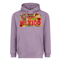 Lavender Viva Mexico Heavyweight Hoodie - texasbilliewilder
