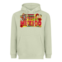 Matcha Viva Mexico Heavyweight Hoodie - texasbilliewilder