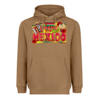 Toasted Coconut Viva Mexico Heavyweight Hoodie - texasbilliewilder