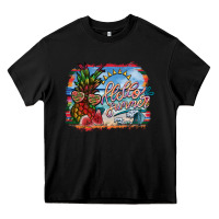 Black hello summer Heavy Core Tee - SublimationCraftShop