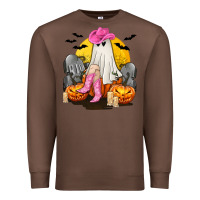 Chestnut Halloween Cowgirl Costumes Premium Sweatshirt - texasbilliewilder