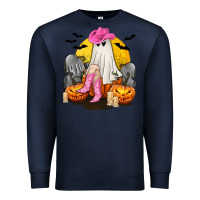 Navy Halloween Cowgirl Costumes Premium Sweatshirt - texasbilliewilder
