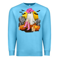 Ocean Blue Halloween Cowgirl Costumes Premium Sweatshirt - texasbilliewilder