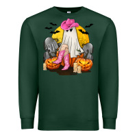 Sports Green Halloween Cowgirl Costumes Premium Sweatshirt - texasbilliewilder