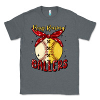 Charcoal Heather busy raising ballers malia Classic Tee - MaliasSmallBusiness